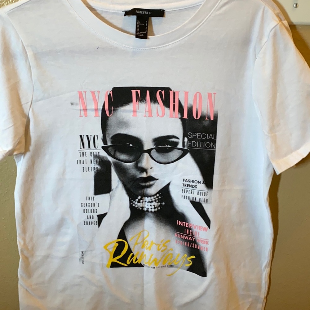 White Tee.